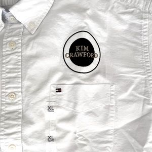 Tommy Hilfiger Oxford Cotton Button-down Collar Long Sleeve Shirt NWT